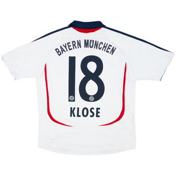 2006-07 Bayern Munich Away Shirt Klose #18 - 8/10 - (XL.Boys)