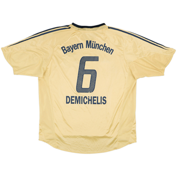 2004-05 Bayern Munich Away Shirt Demichelis #6 - 7/10 - (XL)