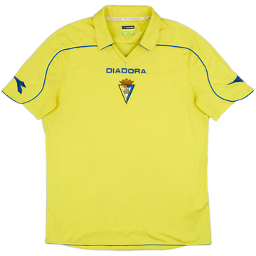 2008-09 Cadiz Home Shirt - 7/10 - (M)
