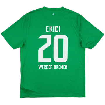 2011-12 Werder Bremen Home Shirt Ekici #20 - 6/10 - (L)