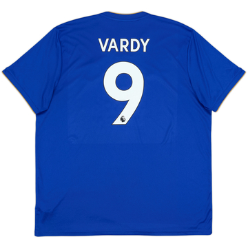 2018-19 Leicester Home Shirt Vardy #9 - 9/10 - (XXL)