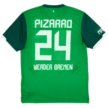 2010-11 Werder Bremen Home Shirt Pizarro #24 - 6/10 - (M)