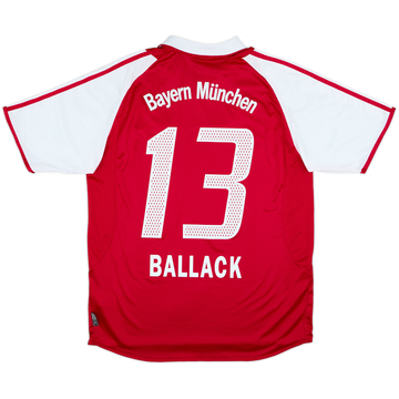 2004-05 Bayern Munich Home Shirt Ballack #13 - 8/10 - (XL.Boys)
