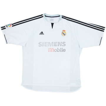 2003-04 Real Madrid Home Shirt - 4/10 - (XXL)
