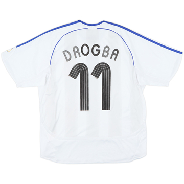 2006-07 Chelsea Away Shirt Drogba #11 - 7/10 - (L.Boys)