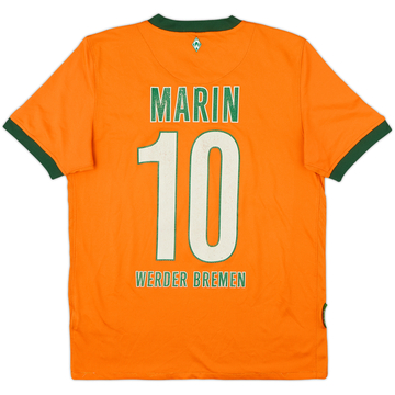 2009-10 Werder Bremen Third Shirt Marin #10 - 5/10 - (S)