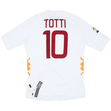 2011-12 Roma Away Shirt Totti #10 (XXL)
