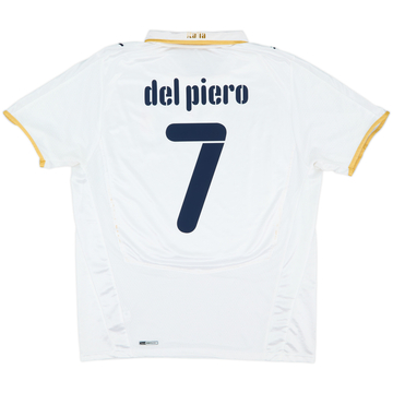 2007-08 Italy Away Shirt Del Piero #7 - 8/10 - (L)
