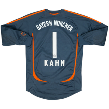 2006-07 Bayern Munich GK Shirt Kahn #1 - 8/10 - (S)