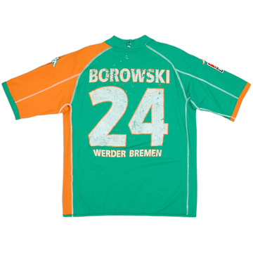 2005-06 Werder Bremen Home Shirt Borowski #24 - 4/10 - (XXL)