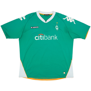 2007-08 Werder Bremen Home Shirt - 6/10 - (3XL)