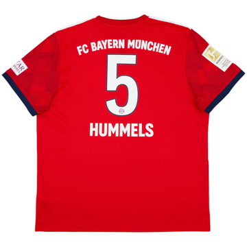 2018-19 Bayern Munich Home Shirt Hummels #5 - 7/10 - (XL)