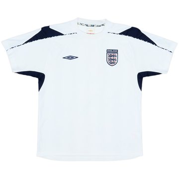2004-05 England Umbro Training Shirt - 5/10 - (M)