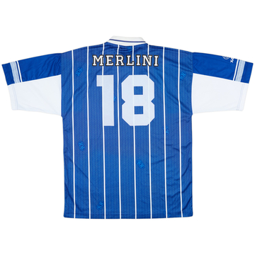 1997-98 St Johnstone Home Shirt Merlini #18 - 7/10 - (XL)