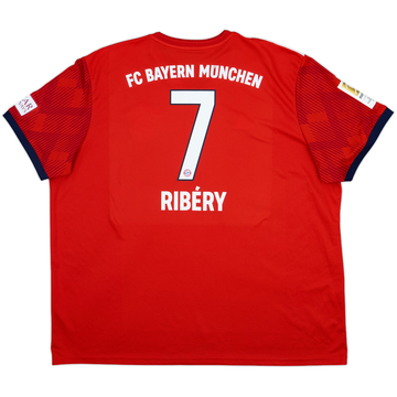 2018-19 Bayern Munich Home Shirt Ribery #7 - 9/10 - (3XL)