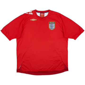 2006-08 England Away Shirt - 5/10 - (XXL)