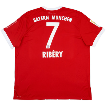 2017-18 Bayern Munich Home Shirt Ribery #7 - 5/10 - (XXL)