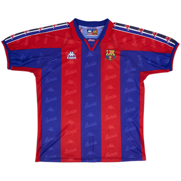 1995-97 Barcelona Home Shirt - 7/10 - (L)
