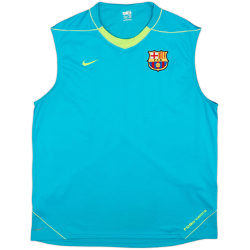 2007-08 Barcelona Nike Training Vest - 8/10 - (L)