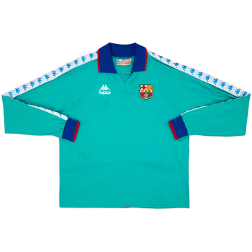 1993-94 Barcelona Kappa Training L/S Shirt - 6/10 - (S)