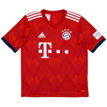 2018-19 Bayern Munich Home Shirt - 8/10 - (L.Boys)