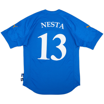 2004-06 Italy Home Shirt Nesta #13 - 9/10 - (L)