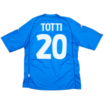 2000-01 Italy Basic Home Shirt Totti #20 - 6/10 - (L)