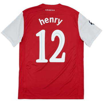 2011-12 Arsenal Home Shirt Henry #12 - 5/10 - (M)