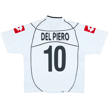 2002-03 Juventus Away Shirt Del Piero #10 - 7/10 - (S)