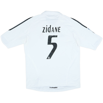2005-06 Real Madrid Home Shirt Zidane #5 - 6/10 - (L)