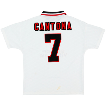 1996-97 Manchester United Away Shirt Cantona #7 - 6/10 - (L)