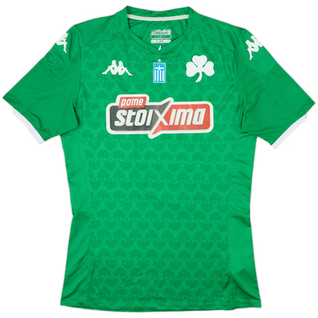 2019-20 Panathinaikos Home Shirt - 6/10 - (L)
