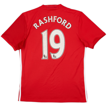 2016-17 Manchester United Home Shirt Rashford #19 - 4/10 - (M)