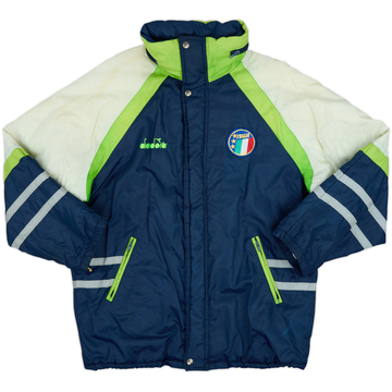 1990 Italy Diadora Padded Bench Coat - 6/10 - (M)