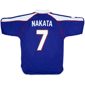 2000-01 Japan Player Issue Home Shirt Nakata #7 - 10/10 - (L)