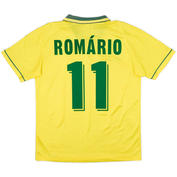 1994 Brazil Home Shirt Romario #11 - 6/10 - (L)