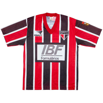1992 Sao Paulo Signed Away Shirt - 7/10 - (M)