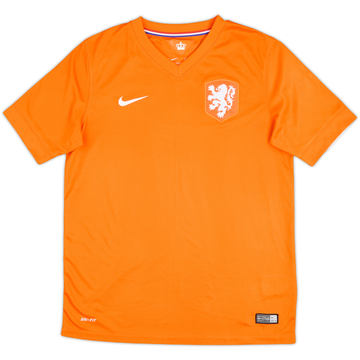 2014-15 Netherlands Home Shirt - 10/10 - (XL.Boys)