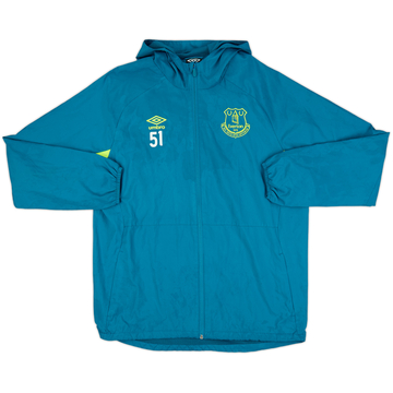 2017-18 Everton Player Issue Umbro Hooded Track Jacket #51 - 5/10 - (L)