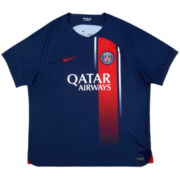 2023-24 Paris Saint-Germain Home Shirt - 10/10 - (XXL)