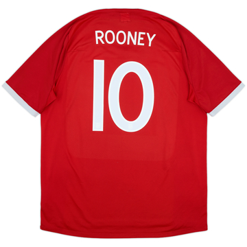 2010-11 England Away Shirt Rooney #10 - 5/10 - (XXL)