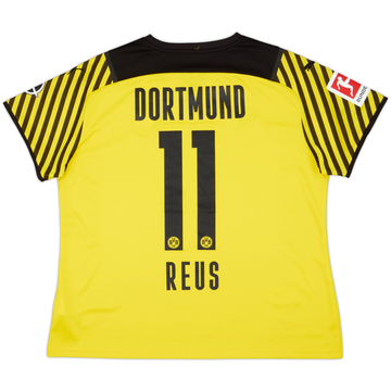2021-22 Borussia Dortmund Home Shirt Reus #11 - 8/10 - (Women's XL)