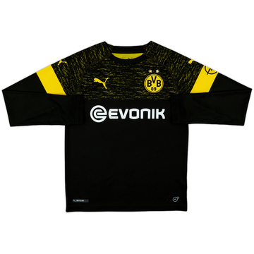 2018-19 Borussia Dortmund Away L/S Shirt - 8/10 - (L.Boys)