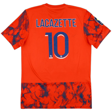 2022-23 Lyon Away Shirt Lacazette #10 - 7/10 - (M)