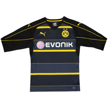 2016-17 Borussia Dortmund Away L/S Shirt #3 - 4/10 - (M)