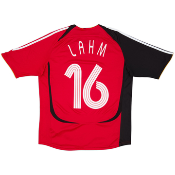 2005-07 Germany Away Shirt Lahm #16 - 8/10 - (XL.Boys)