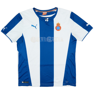 2013-14 Espanyol Home Shirt - 4/10 - (L)