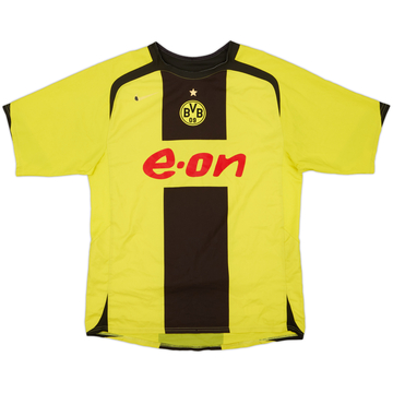 2005-06 Borussia Dortmund Home Shirt - 4/10 - (L)