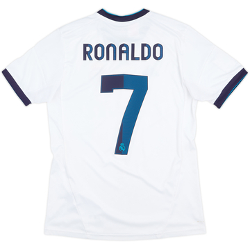 2012-13 Real Madrid Home Shirt Ronaldo #7 - 8/10 - (XL.Boys)