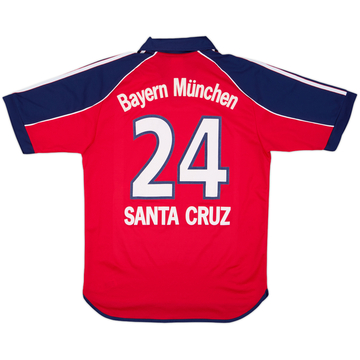 1999-01 Bayern Munich Home Shirt Santa Cruz #24 - 8/10 - (S)